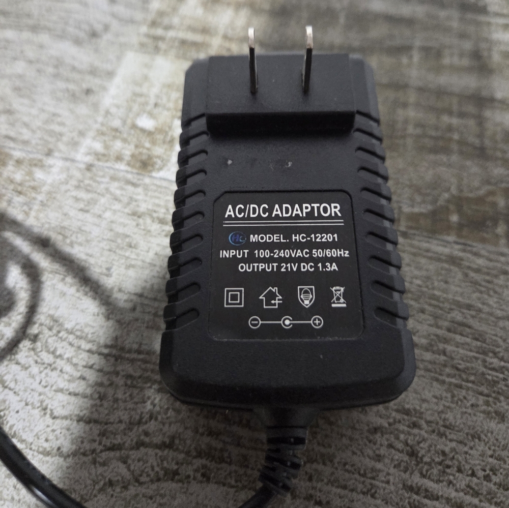 21V AC/DC Adapter Compatible with SEYVUM ‎power Supply Battery Charger HC-12201